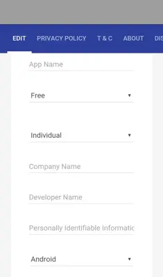 Privacy Policy Generator for app android App screenshot 0